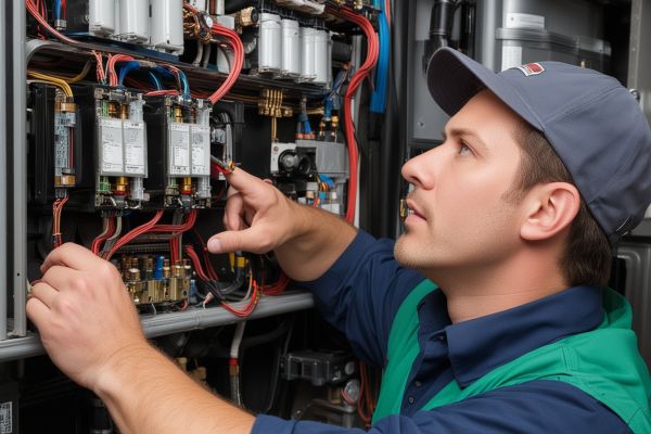 Quality inspection of heating system